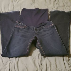 Fade to Blue Maternity Jeans